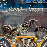 MUSCLE MACHINES - JESS JAMES - CFJ- RIGID - SONS OF ANARCHY - WEST COAST CHOPPERS - 1:18 SCALE DIECAST MODEL MODEL