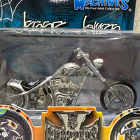 MUSCLE MACHINES - JESS JAMES - CFJ- RIGID - SONS OF ANARCHY - WEST COAST CHOPPERS - 1:18 SCALE DIECAST MODEL MODEL