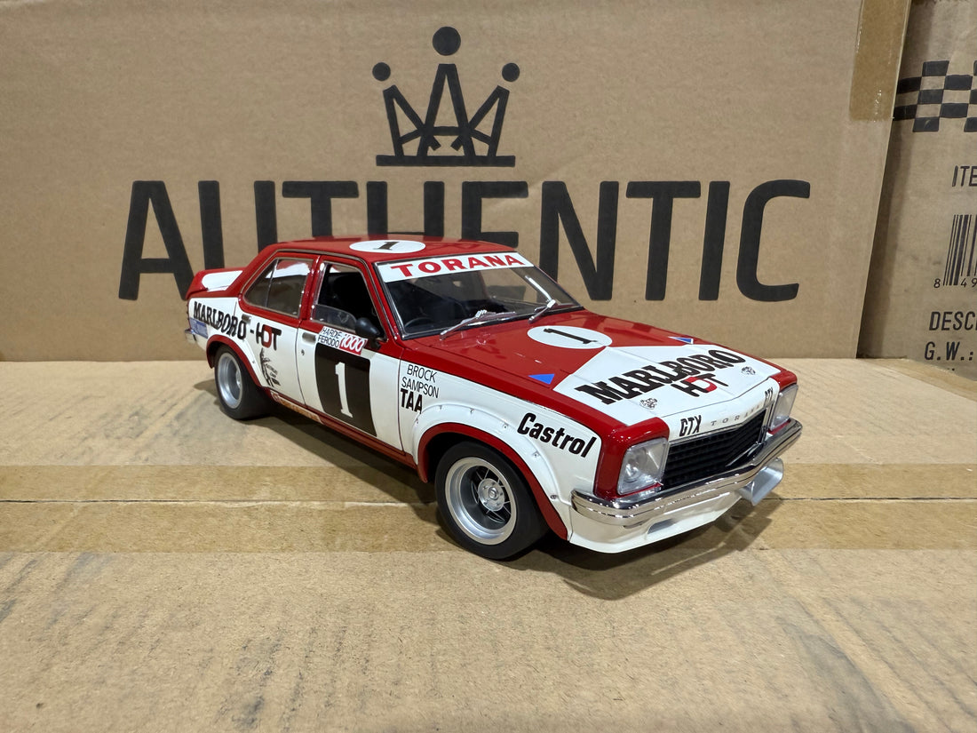 1974 Peter Brock Bathurst - Holden L34 Torana - 1:18 Scale Diecast Model