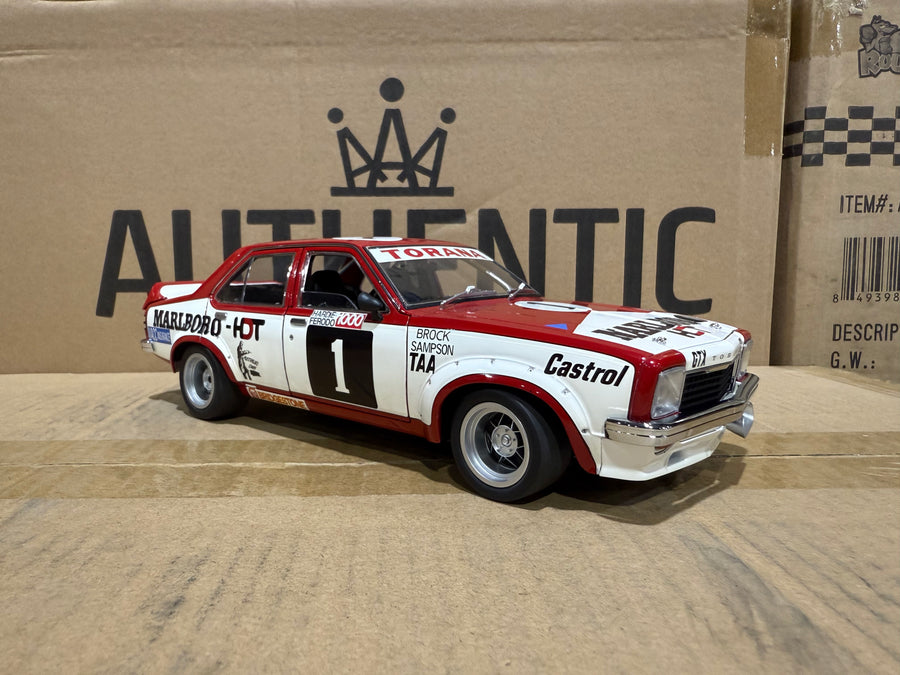 1974 Peter Brock Bathurst - Holden L34 Torana - 1:18 Scale Diecast Model