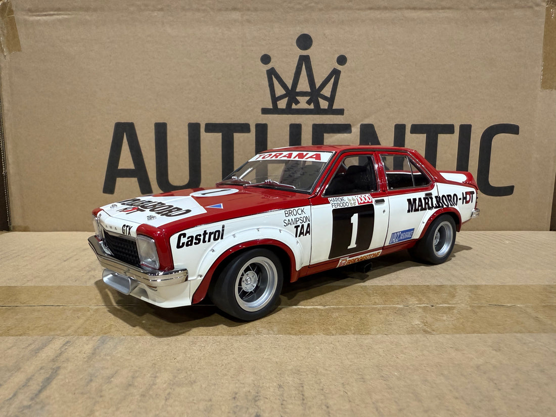 1974 Peter Brock Bathurst - Holden L34 Torana - 1:18 Scale Diecast Model