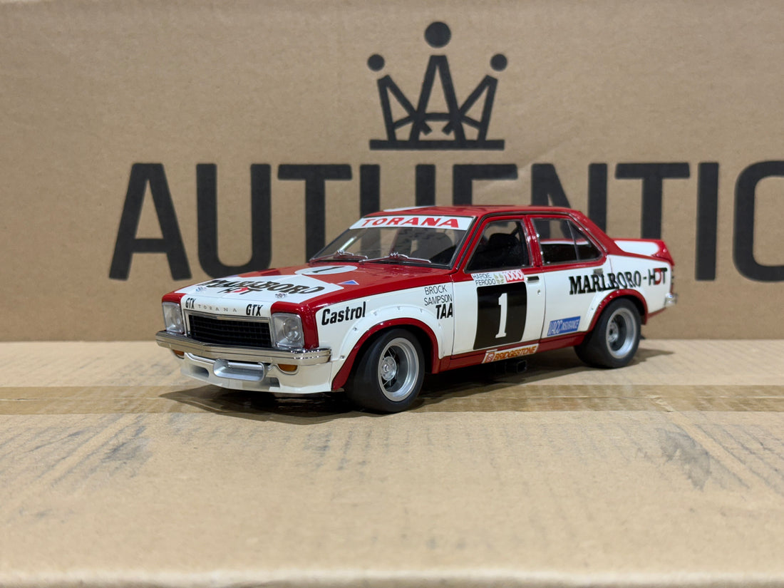 1974 Peter Brock Bathurst - Holden L34 Torana - 1:18 Scale Diecast Model