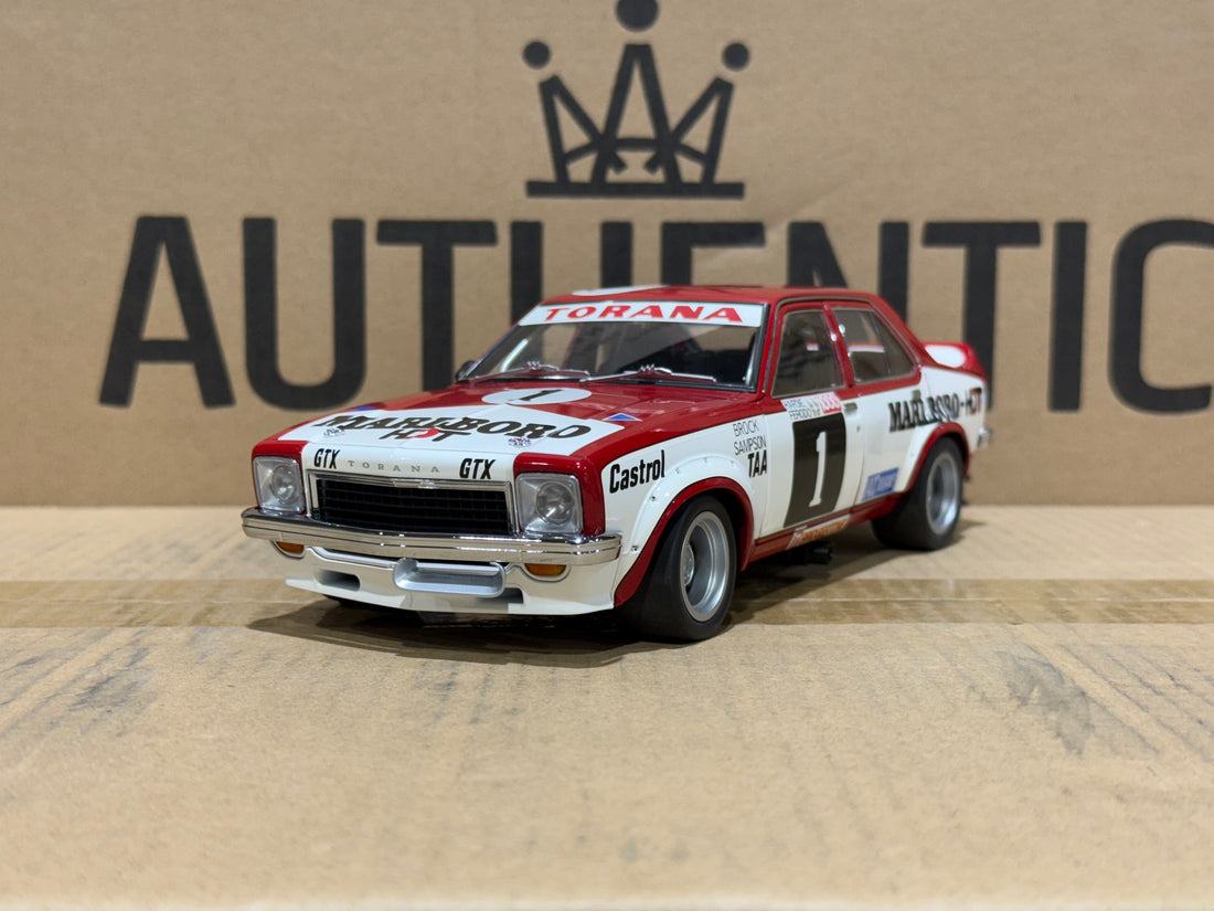 1974 Peter Brock Bathurst - Holden L34 Torana - 1:18 Scale Diecast Model