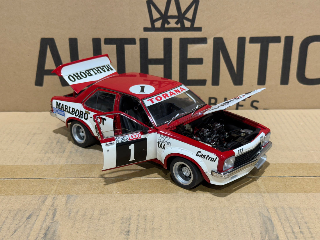 1974 Peter Brock Bathurst - Holden L34 Torana - 1:18 Scale Diecast Model