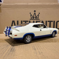 Ford XC Falcon Cobra Option 96 - White w/Blue Stripes - 1:18 Scale Diecast Model