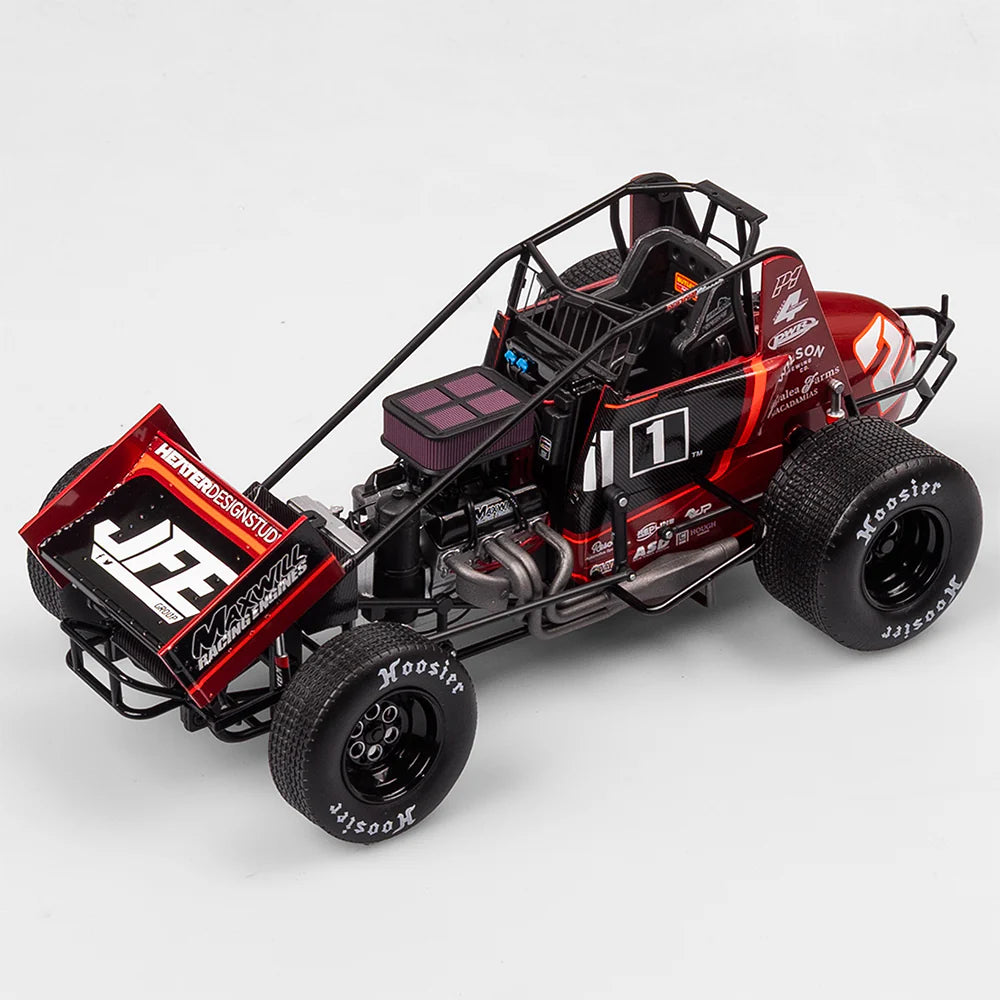 Dayne Kingshott - Krikke Motorsport #2 Sprintcar - 2024/2025 USA Vs WA Speedweek Series Winner - 1:18 Scale Diecast Model - Authentic Collectables