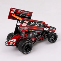 Dayne Kingshott - Krikke Motorsport #2 Sprintcar - 2024/2025 USA Vs WA Speedweek Series Winner - 1:18 Scale Diecast Model - Authentic Collectables