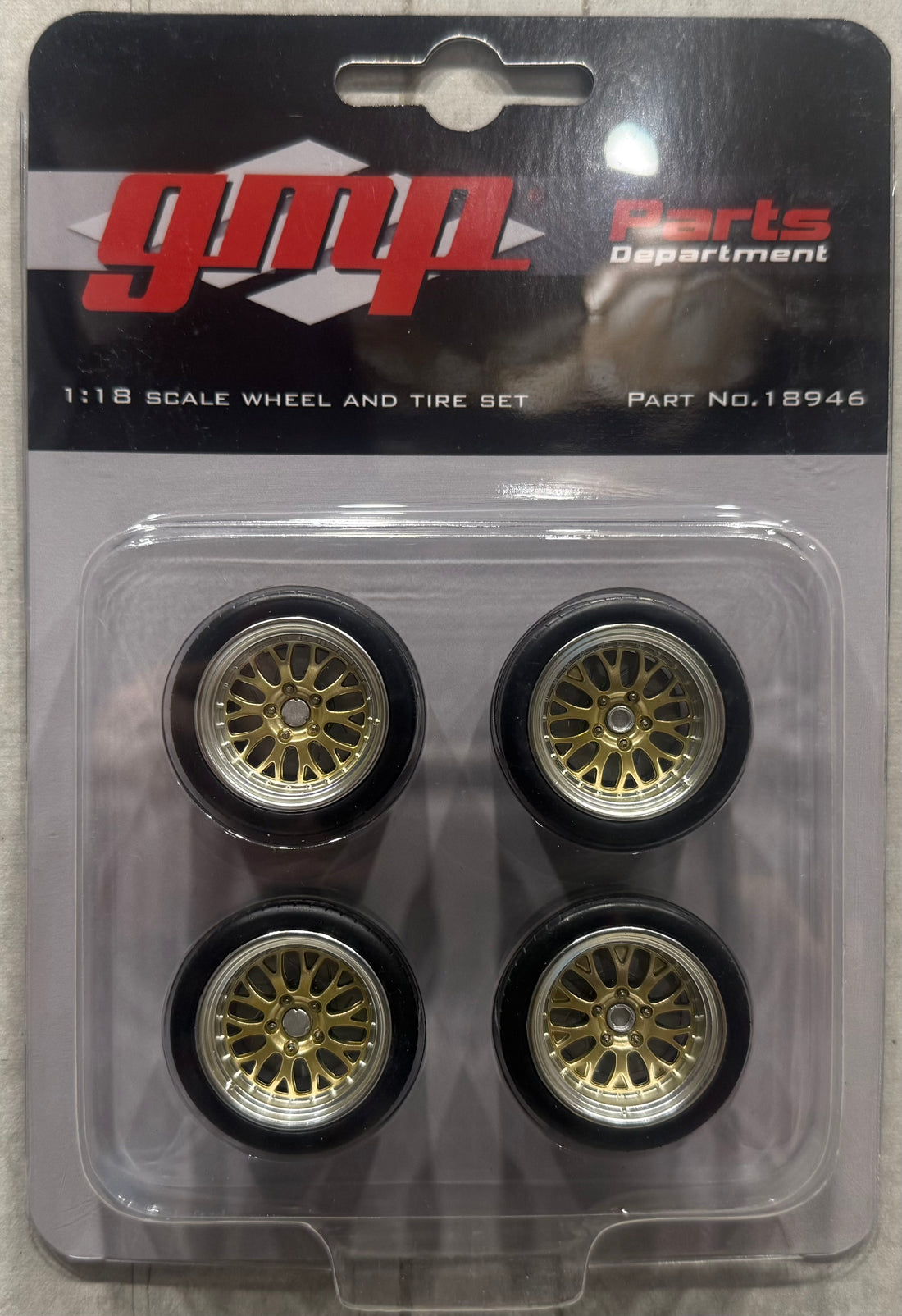Big Red Pro Touring Wheel & Tyre Set - 1:18