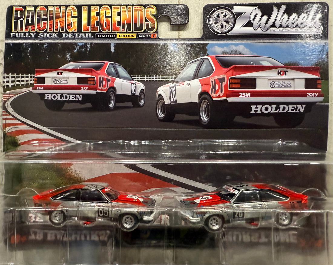 RACING LEGENDS - 78 BATHURST WINNER & 79 BATHURST WINNER - RAW CHASE EDITION - FSD - SERIES 1 - 1:64 SCALE TWIN SET