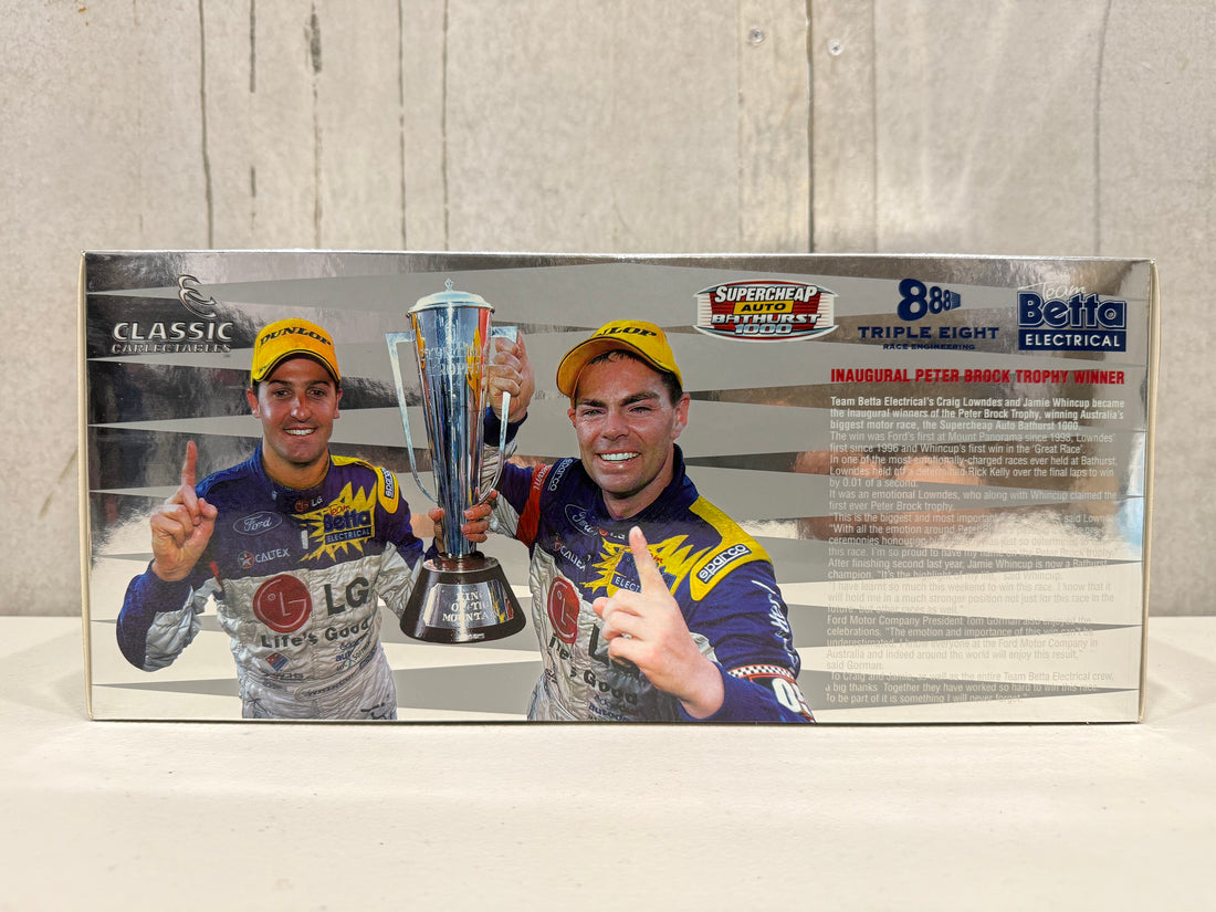 2006 Bathurst 1000 Lowndes/Wincup Ford BA Falcon - Triple Eight Race Engineering - 1:18 Scale Diecast Model