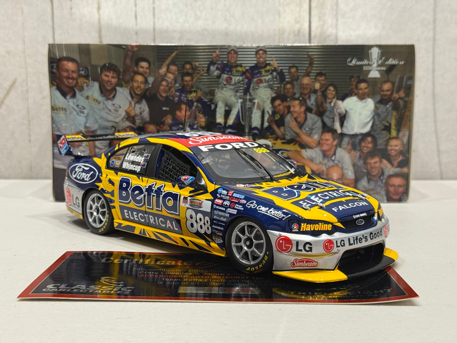 2006 Bathurst 1000 Lowndes/Wincup Ford BA Falcon - Triple Eight Race Engineering - 1:18 Scale Diecast Model