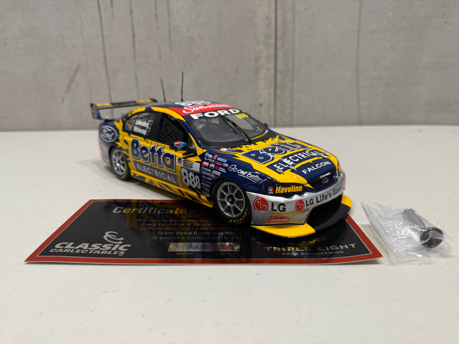 2006 Bathurst 1000 Lowndes/Wincup Ford BA Falcon - Triple Eight Race Engineering - 1:18 Scale Diecast Model