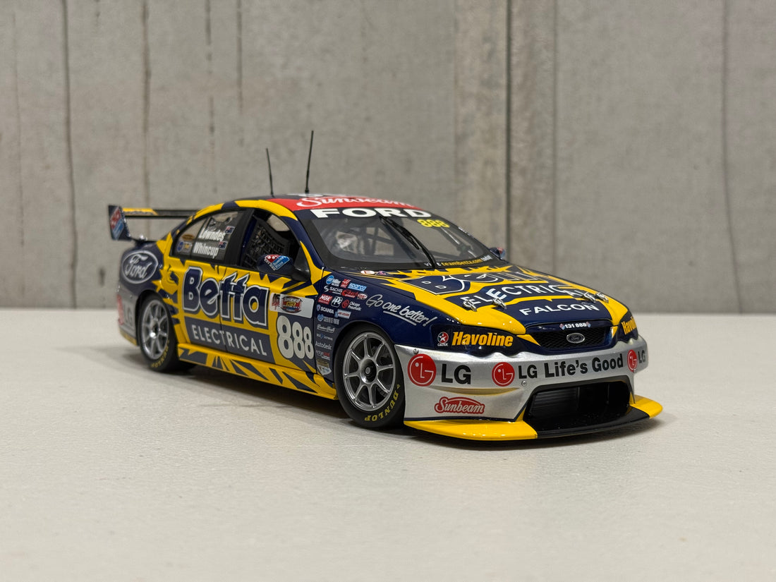 2006 Bathurst 1000 Lowndes/Wincup Ford BA Falcon - Triple Eight Race Engineering - 1:18 Scale Diecast Model