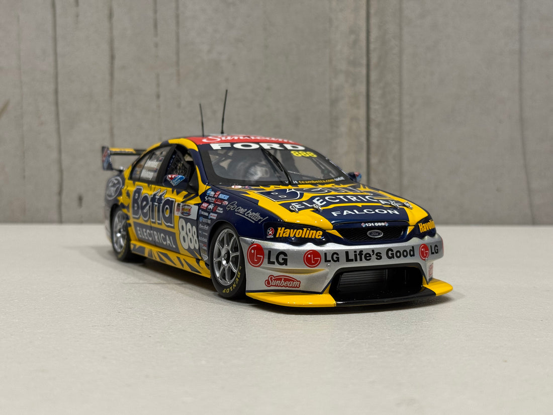 2006 Bathurst 1000 Lowndes/Wincup Ford BA Falcon - Triple Eight Race Engineering - 1:18 Scale Diecast Model