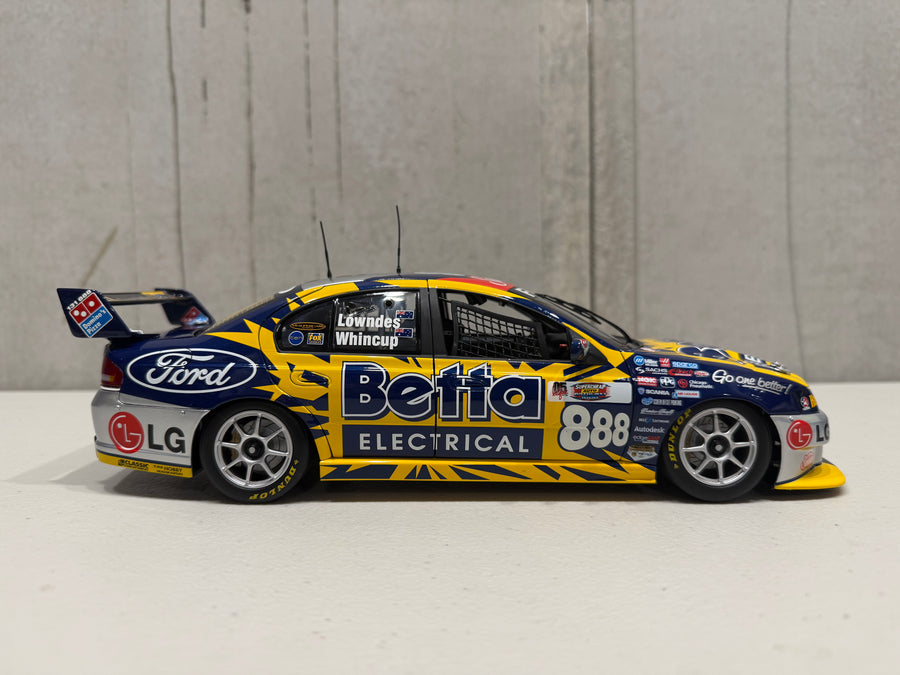 2006 Bathurst 1000 Lowndes/Wincup Ford BA Falcon - Triple Eight Race Engineering - 1:18 Scale Diecast Model