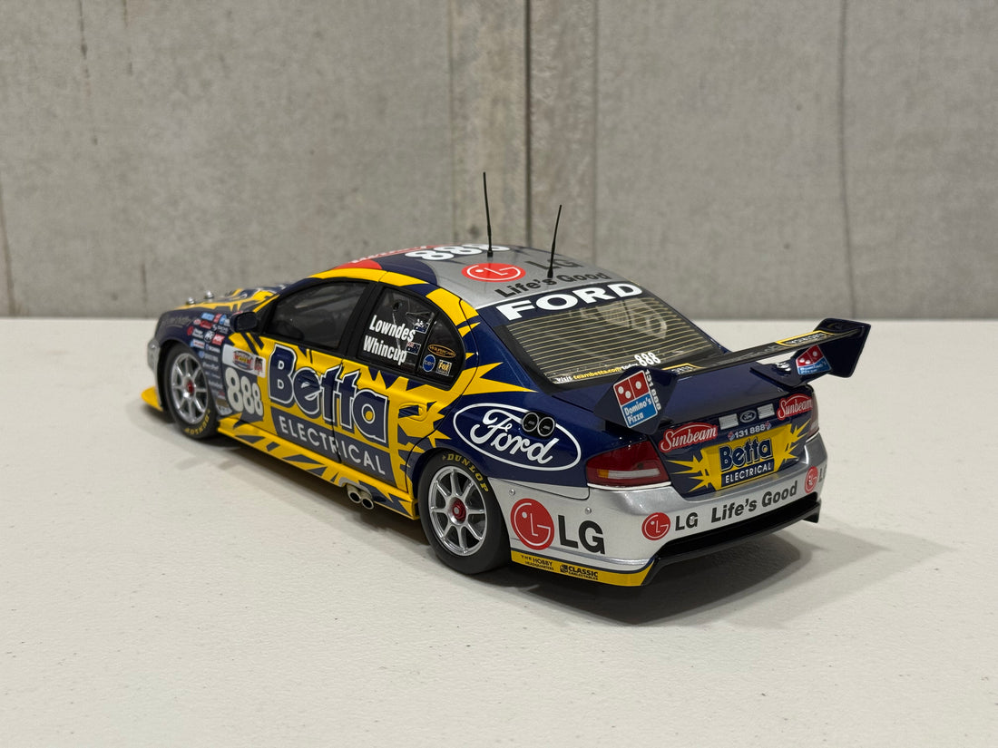 2006 Bathurst 1000 Lowndes/Wincup Ford BA Falcon - Triple Eight Race Engineering - 1:18 Scale Diecast Model
