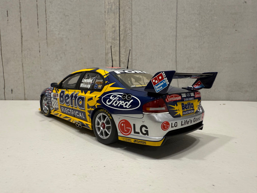 2006 Bathurst 1000 Lowndes/Wincup Ford BA Falcon - Triple Eight Race Engineering - 1:18 Scale Diecast Model