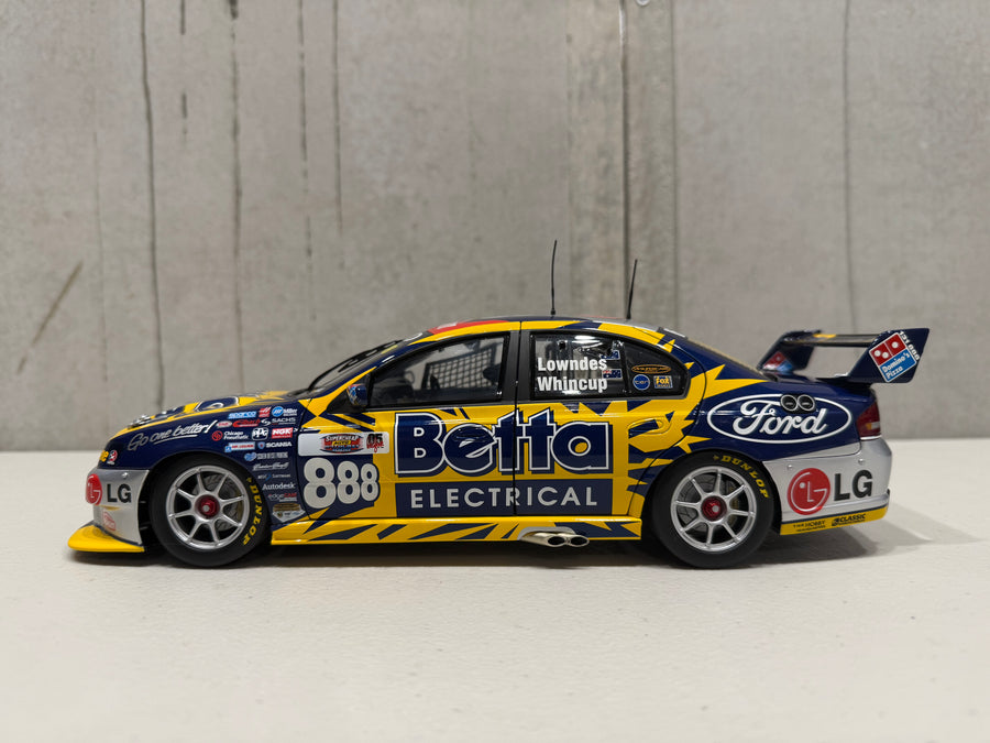 2006 Bathurst 1000 Lowndes/Wincup Ford BA Falcon - Triple Eight Race Engineering - 1:18 Scale Diecast Model