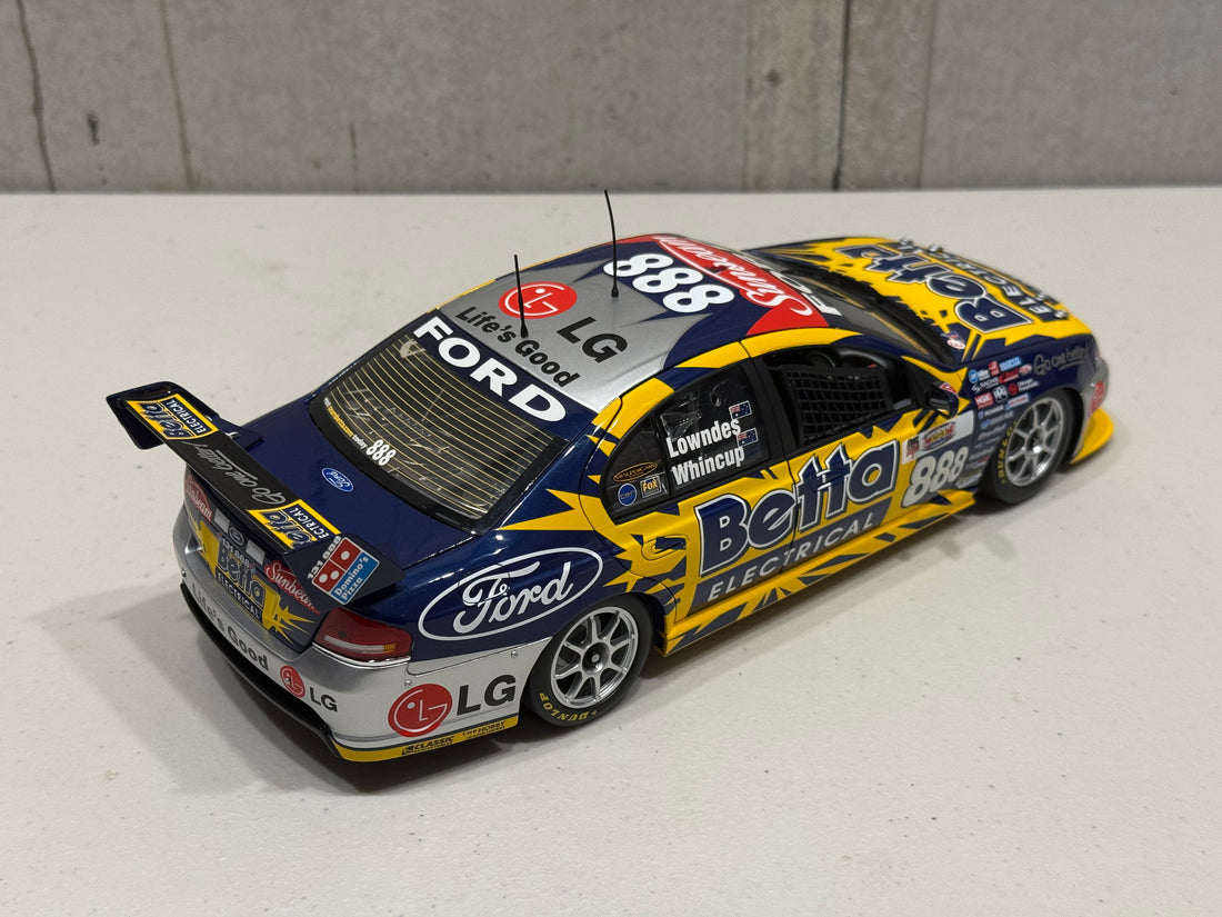 2006 Bathurst 1000 Lowndes/Wincup Ford BA Falcon - Triple Eight Race Engineering - 1:18 Scale Diecast Model