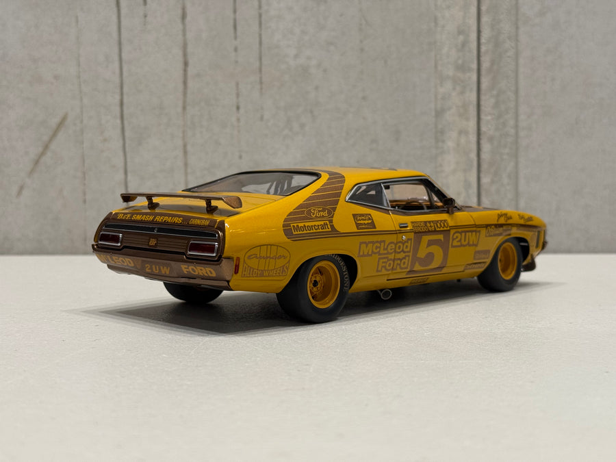 FORD XA FALCON GT 1974 BATHURST WINNER 50TH ANNIVERSARY GOLD LIVERY - 1:18 SCALE DIECAST MODEL