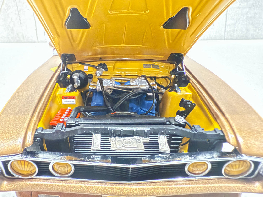 FORD XA FALCON GT 1974 BATHURST WINNER 50TH ANNIVERSARY GOLD LIVERY - 1:18 SCALE DIECAST MODEL