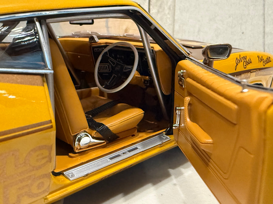 FORD XA FALCON GT 1974 BATHURST WINNER 50TH ANNIVERSARY GOLD LIVERY - 1:18 SCALE DIECAST MODEL