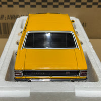 FORD XW FALCON GTHO PHASE 2 - YELLOW W/BLACK STRIPES - 1:18 SCALE DIECAST MODEL - BIANTE/AUTOART