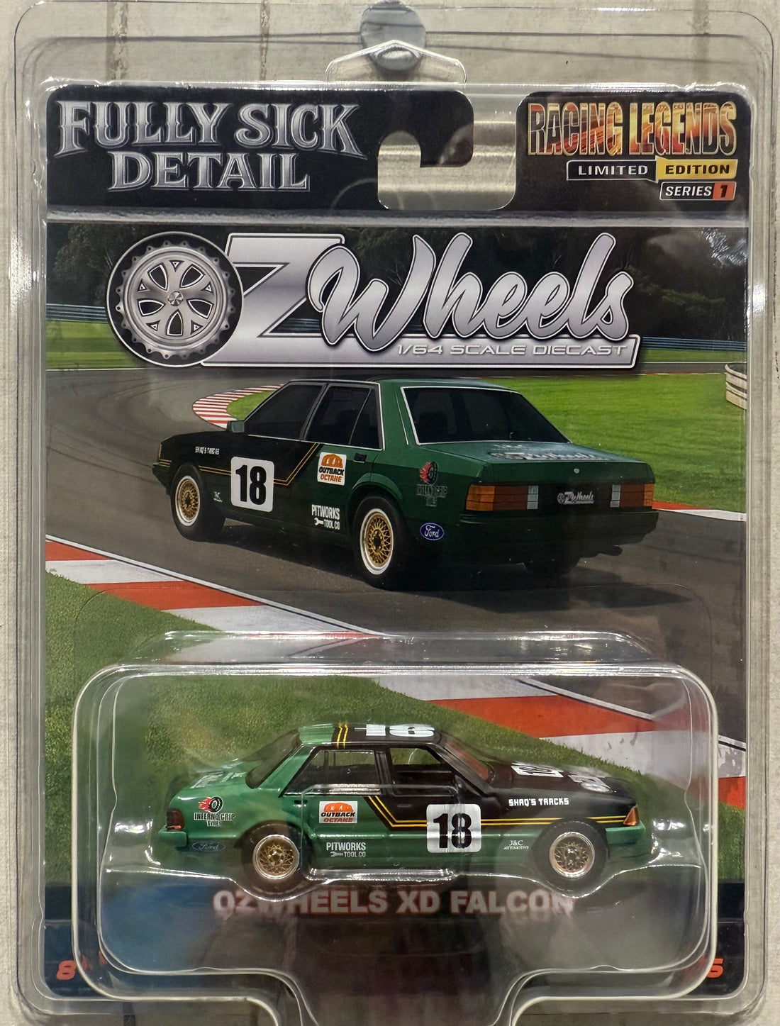 OZ WHEELS - XD FALCON - FSD SERIES 1 - 1:64 SCALE DIECAST