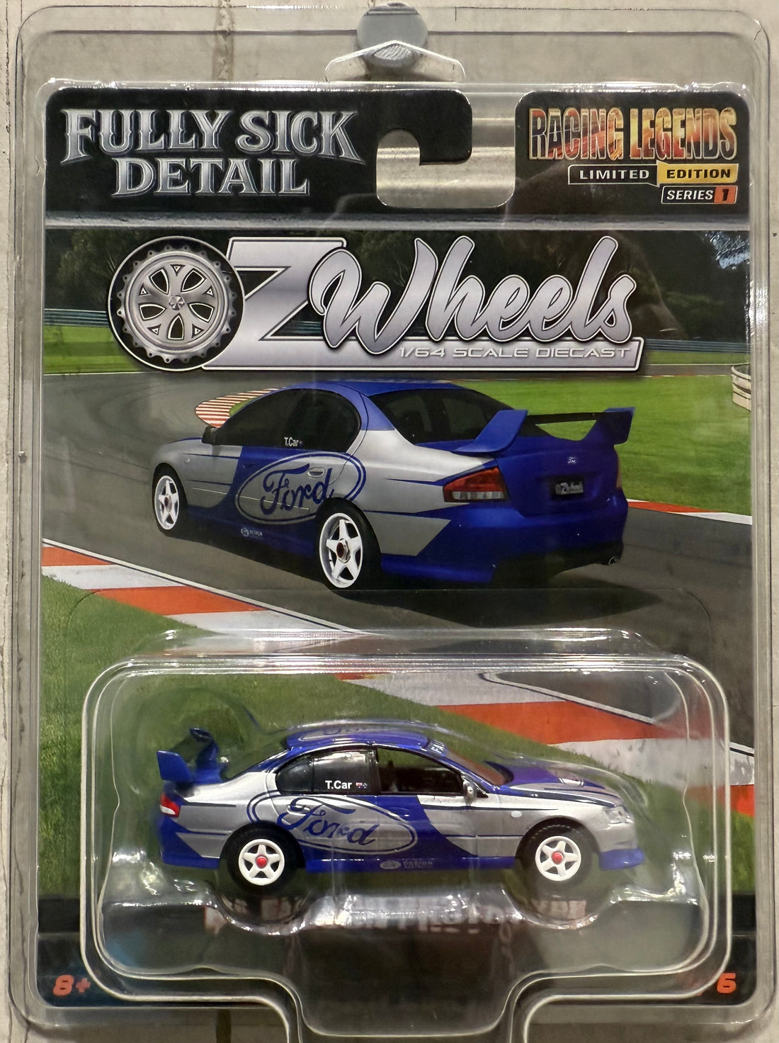 OZ WHEELS - BA FALCON PROTOTYPE - FSD SERIES 1 - 1:64 SCALE DIECAST