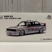 1988 BATHURST - PETER BROCK/JIM RICHARDS - BMW M3 - 1:18 SCALE DIECAST MODEL - AUTOart