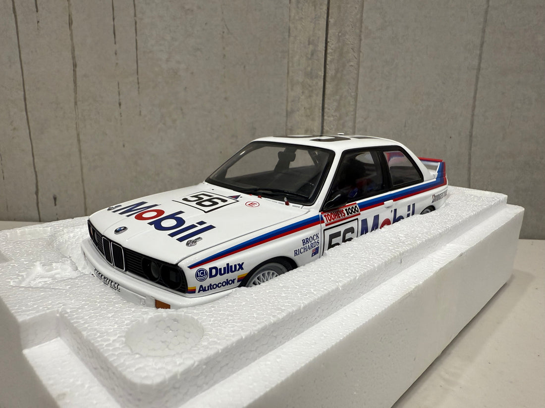 1988 BATHURST - PETER BROCK/JIM RICHARDS - BMW M3 - 1:18 SCALE DIECAST MODEL - AUTOart