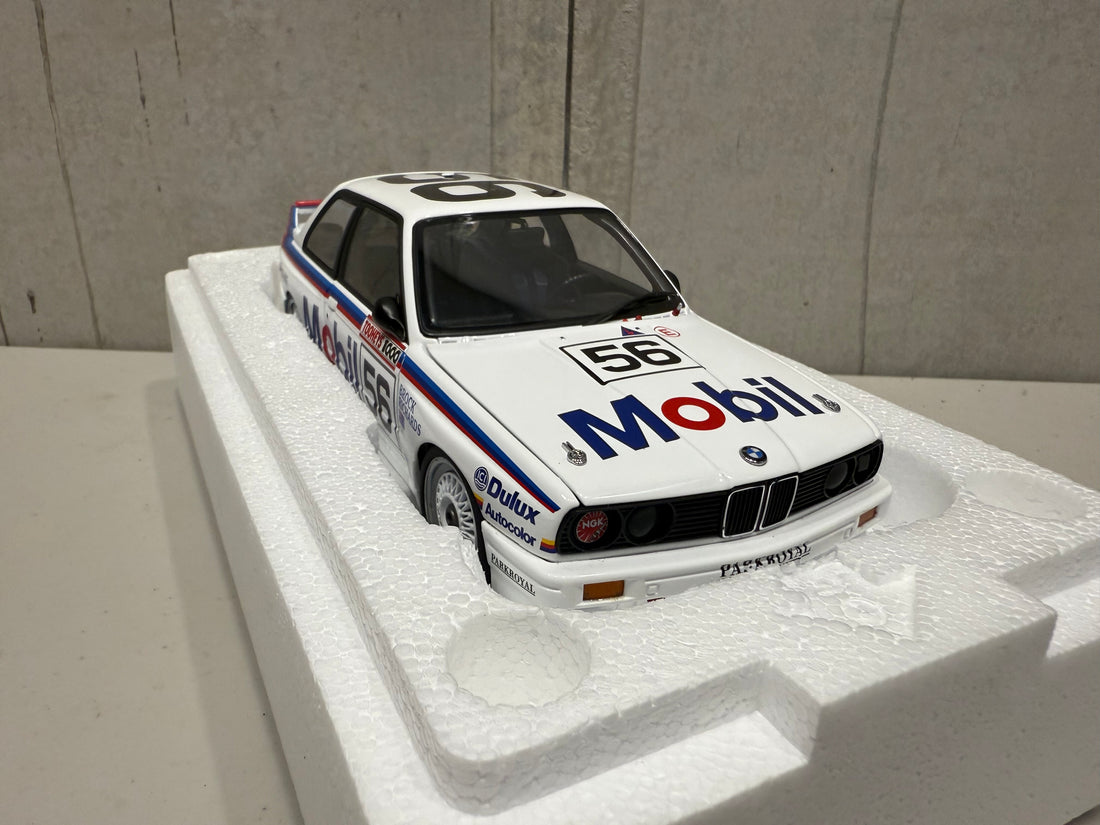 1988 BATHURST - PETER BROCK/JIM RICHARDS - BMW M3 - 1:18 SCALE DIECAST MODEL - AUTOart