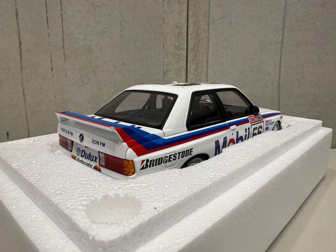1988 BATHURST - PETER BROCK/JIM RICHARDS - BMW M3 - 1:18 SCALE DIECAST MODEL - AUTOart