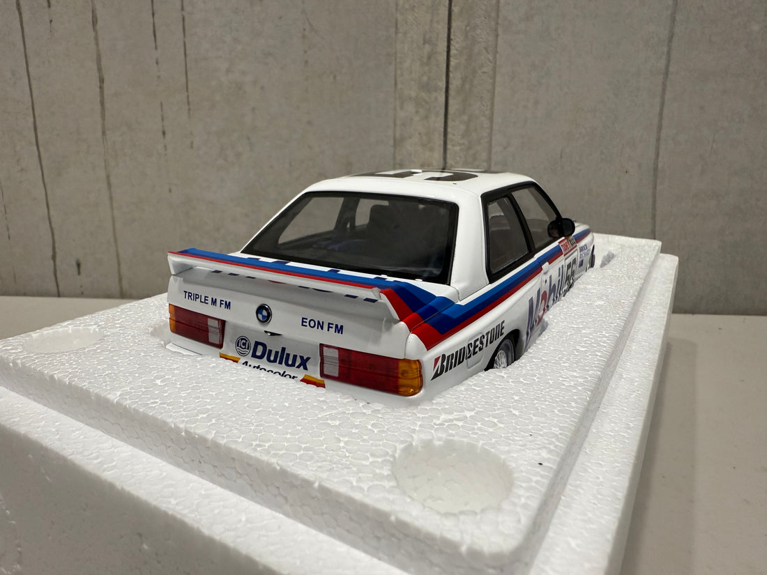1988 BATHURST - PETER BROCK/JIM RICHARDS - BMW M3 - 1:18 SCALE DIECAST MODEL - AUTOart