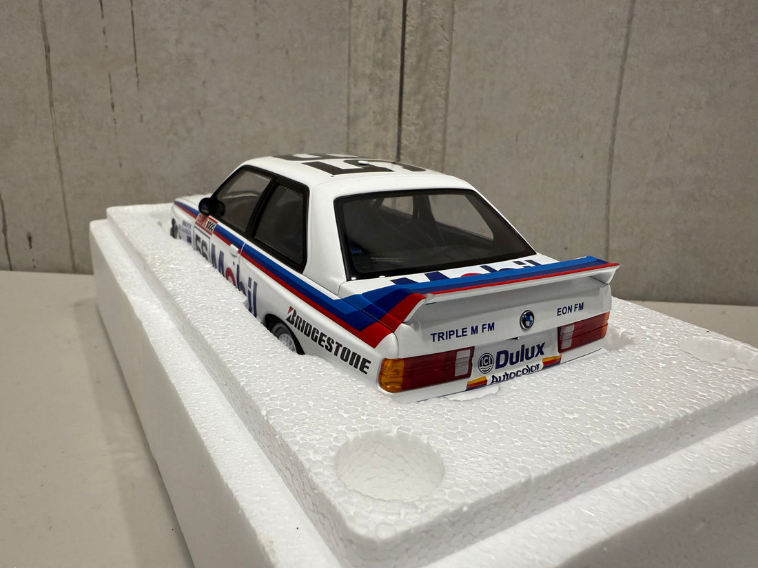 1988 BATHURST - PETER BROCK/JIM RICHARDS - BMW M3 - 1:18 SCALE DIECAST MODEL - AUTOart
