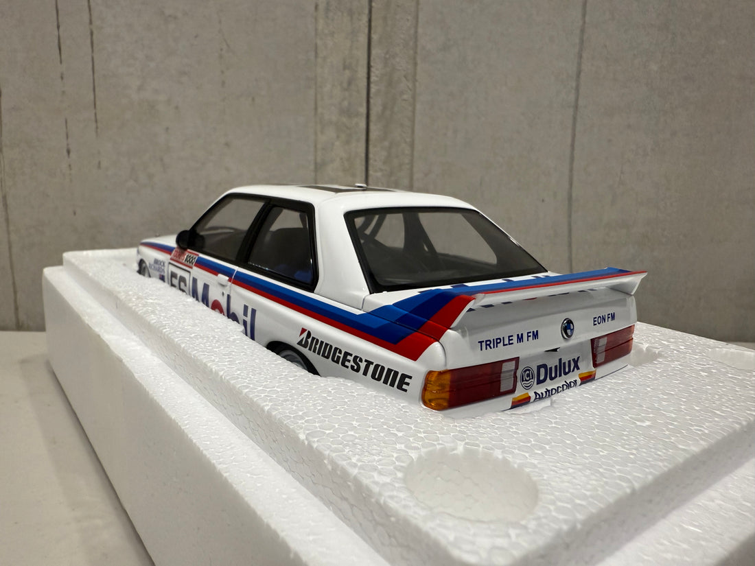 1988 BATHURST - PETER BROCK/JIM RICHARDS - BMW M3 - 1:18 SCALE DIECAST MODEL - AUTOart