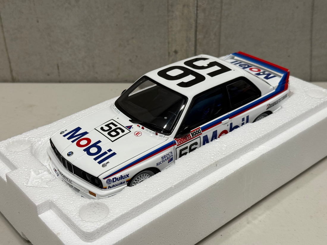 1988 BATHURST - PETER BROCK/JIM RICHARDS - BMW M3 - 1:18 SCALE DIECAST MODEL - AUTOart