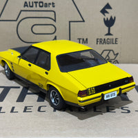 HOLDEN HX MONARO GTS SEDAN ABSINTH YELLOW - 1:18 SCALE DIECAST MODEL