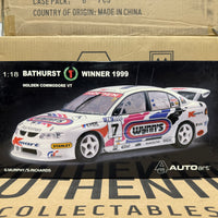 HOLDEN COMMODORE VT BATHURST 1999 G. MURPHY/S.RICHARDS #7 - 1:18 SCALE DIECAST MODEL - AUTOART