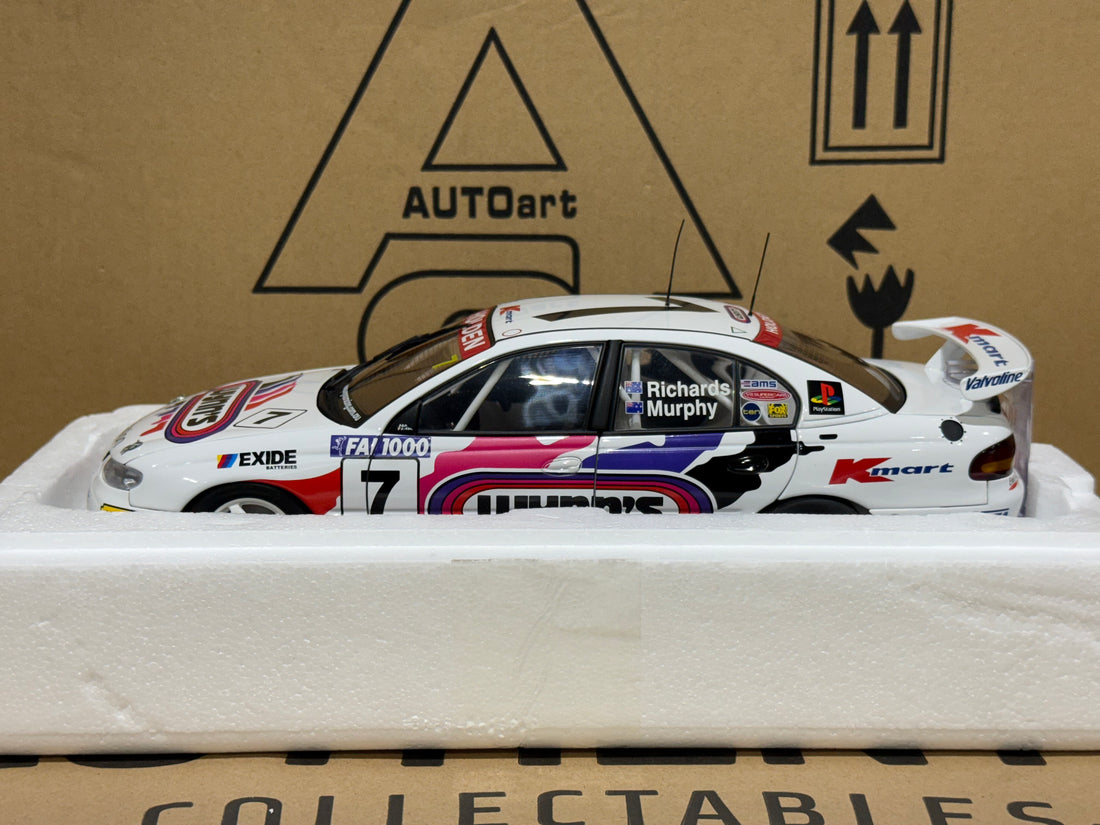 HOLDEN COMMODORE VT BATHURST 1999 G. MURPHY/S.RICHARDS #7 - 1:18 SCALE DIECAST MODEL - AUTOART