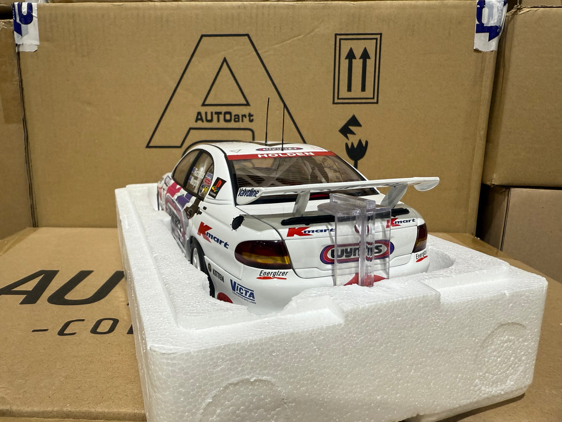 HOLDEN COMMODORE VT BATHURST 1999 G. MURPHY/S.RICHARDS #7 - 1:18 SCALE DIECAST MODEL - AUTOART
