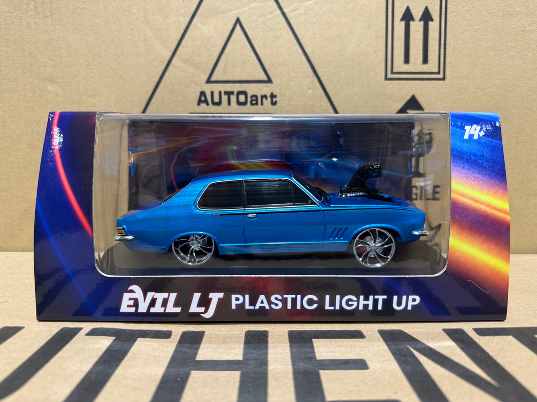 LIGHT UP - EVIL LJ - HOLDEN TORANA - 1:24 SCALE - DDA