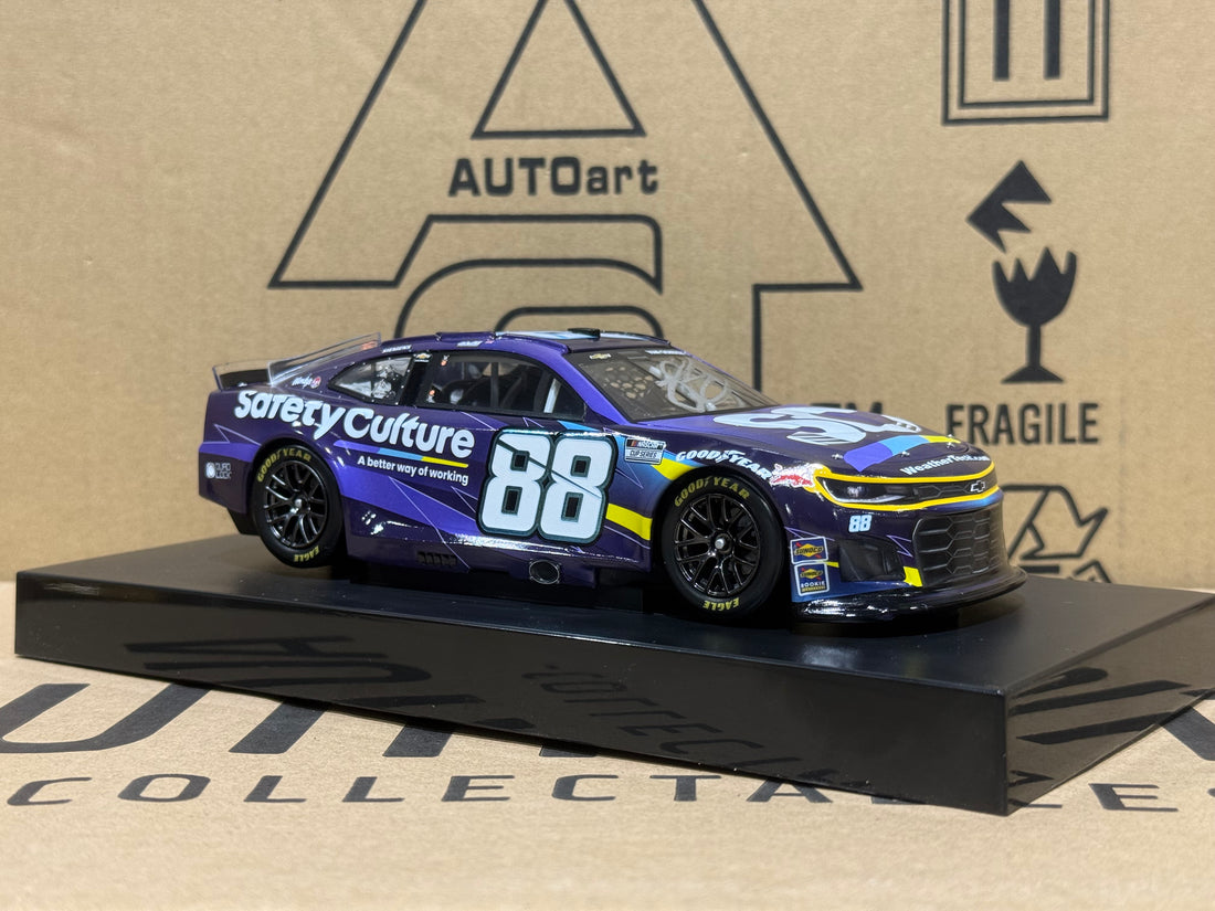 SHANE VAN GISBERGEN AUTOGRAPHRD 2025 SAFETY CULTURE 1:24 SCALE ARC DIECAST
