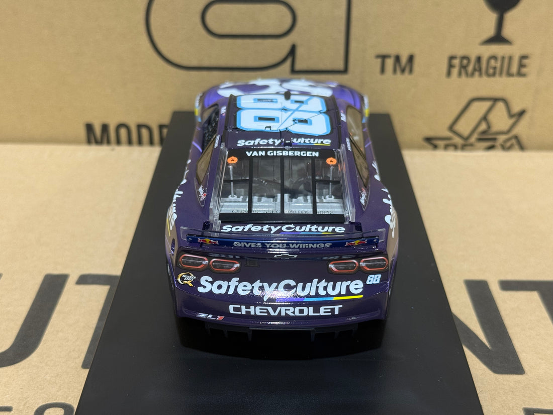 SHANE VAN GISBERGEN AUTOGRAPHRD 2025 SAFETY CULTURE 1:24 SCALE ARC DIECAST