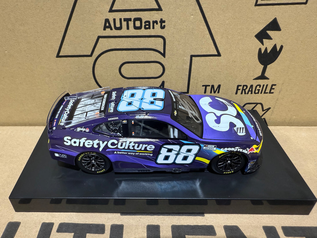 SHANE VAN GISBERGEN AUTOGRAPHRD 2025 SAFETY CULTURE 1:24 SCALE ARC DIECAST