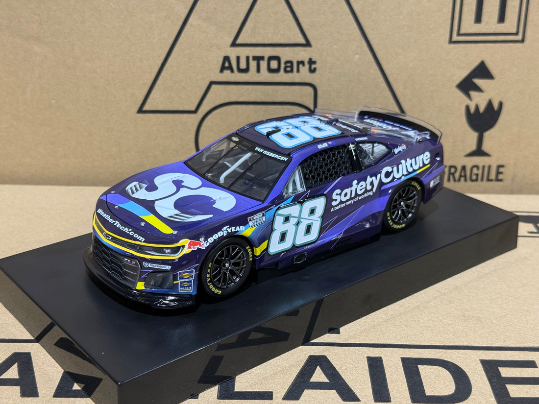 SHANE VAN GISBERGEN 2025 SAFETY CULTURE 1:24 SCALE ELITE DIECAST