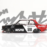 DATSUN STREET 510 RACING V1 - 1:64 SCALE DIECAST - MINI GT