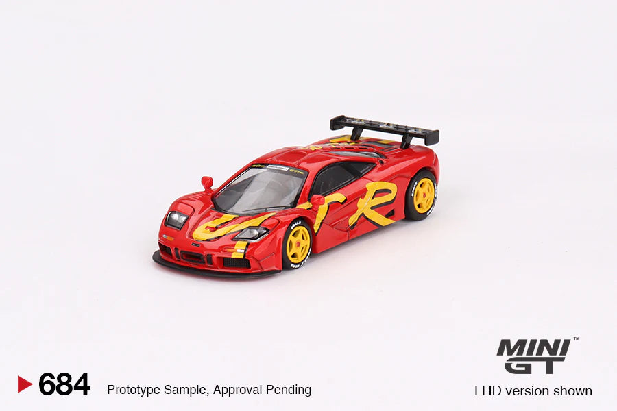 McLaren F1 GTR 1996 Presentation - 1:64 Scale Diecast - Mini GT
