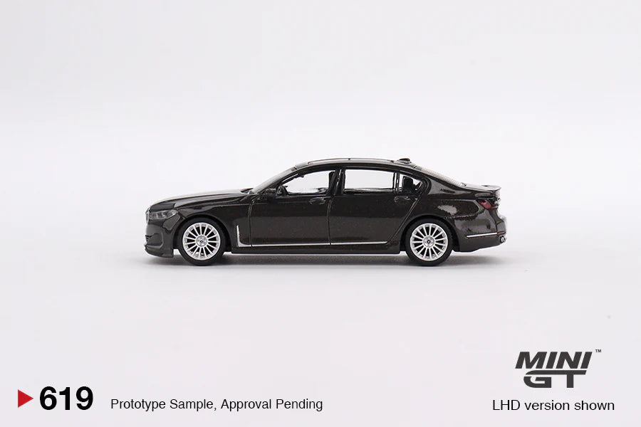 BMW Alpina B7 xDrive Dravit Grey Metallic - 1:64 Scale Diecast - Mini GT