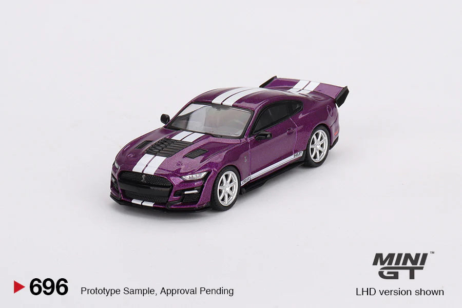 Shelby GT500 Dragon Snake Concept Fuchsia Metallic - 1:64 Scale Diecast - Mini GT